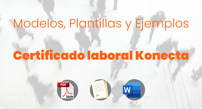 Certificado laboral Konecta